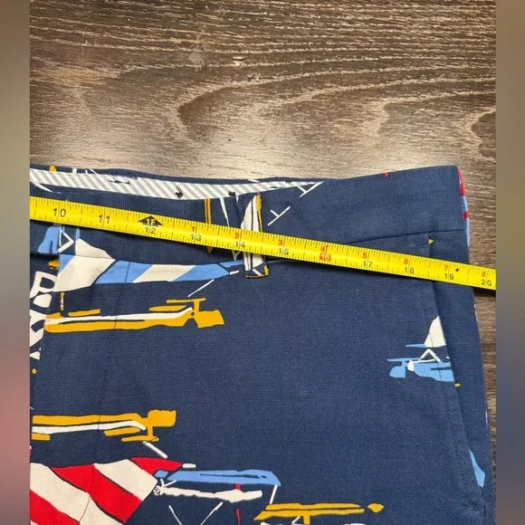 Brooks Brothers Sail Boat Nautical Print Shorts